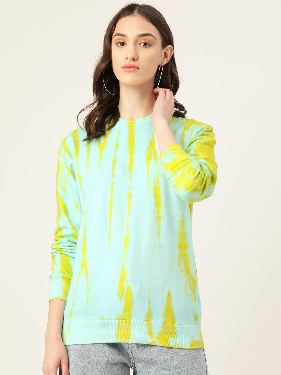 Yellow tie dye sales sweatsuit