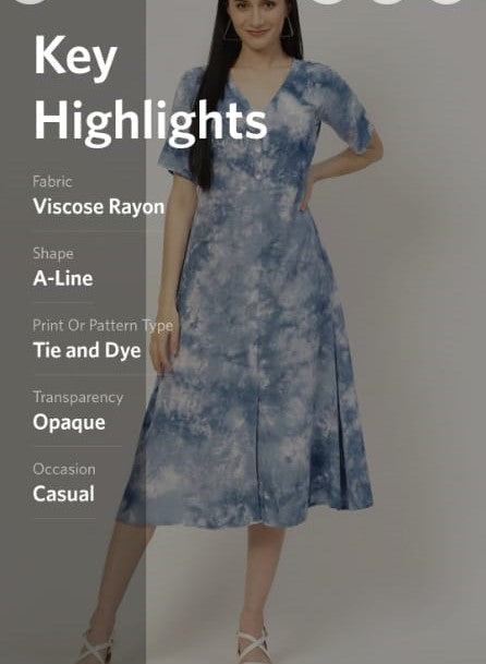 Kiya - Front Slit Dress